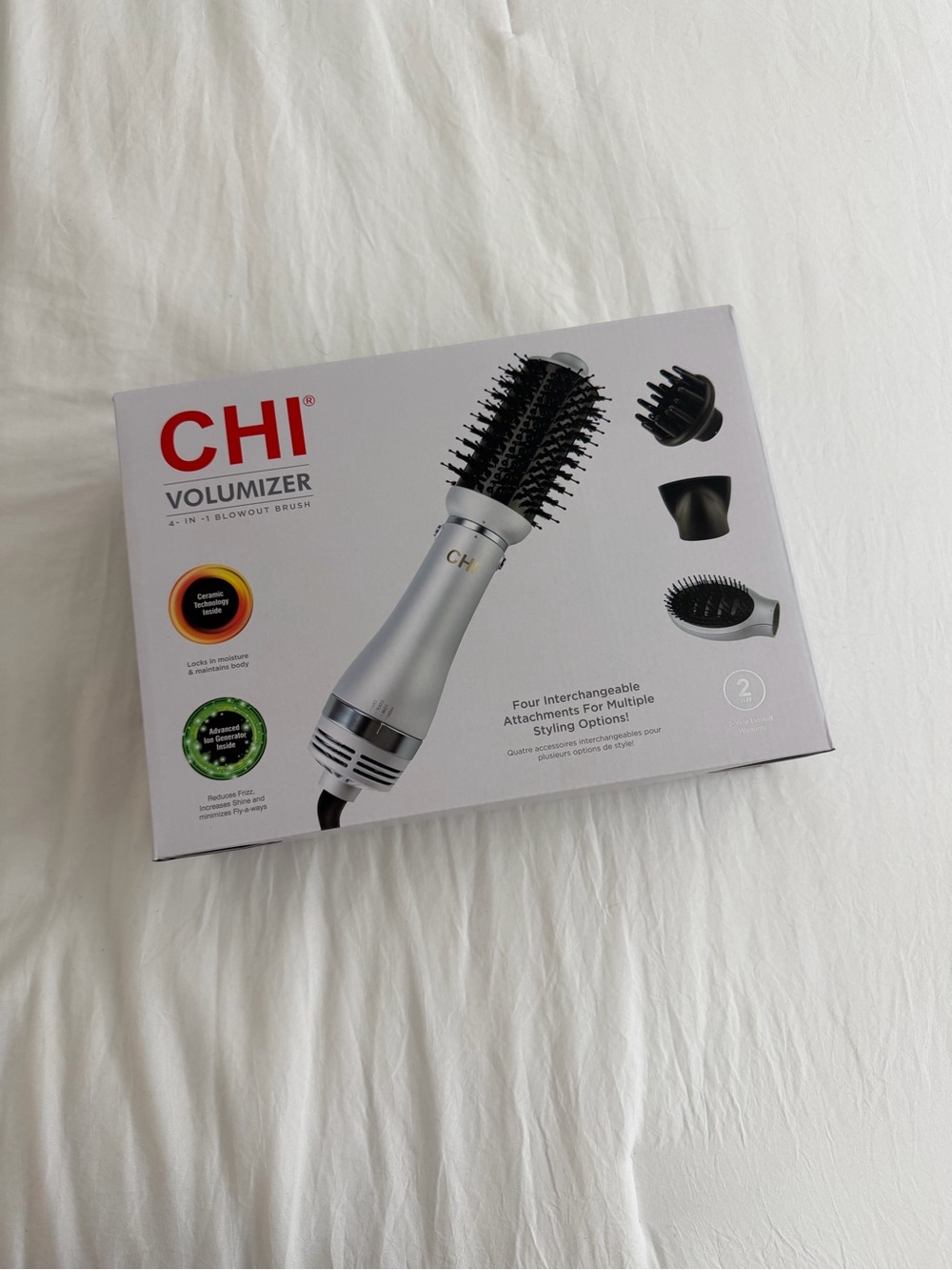 Chi volumizer 4-in-1 Blowout Brush - Silver